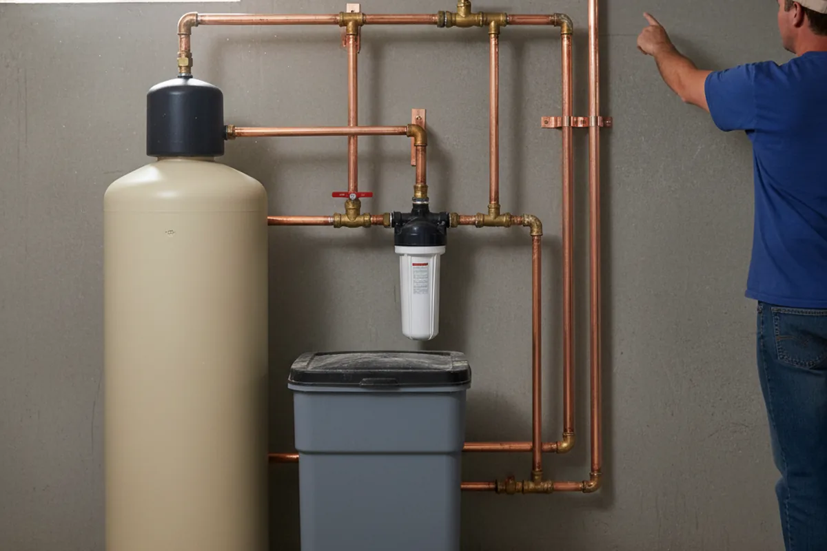 Whole-house water treatment system installed in Attapulgus